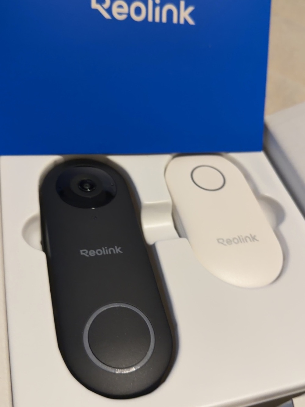Reolink Video Doorbell - Black & White Set